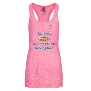 Pink RARE Junonia Seashell Tank Top "Shello"